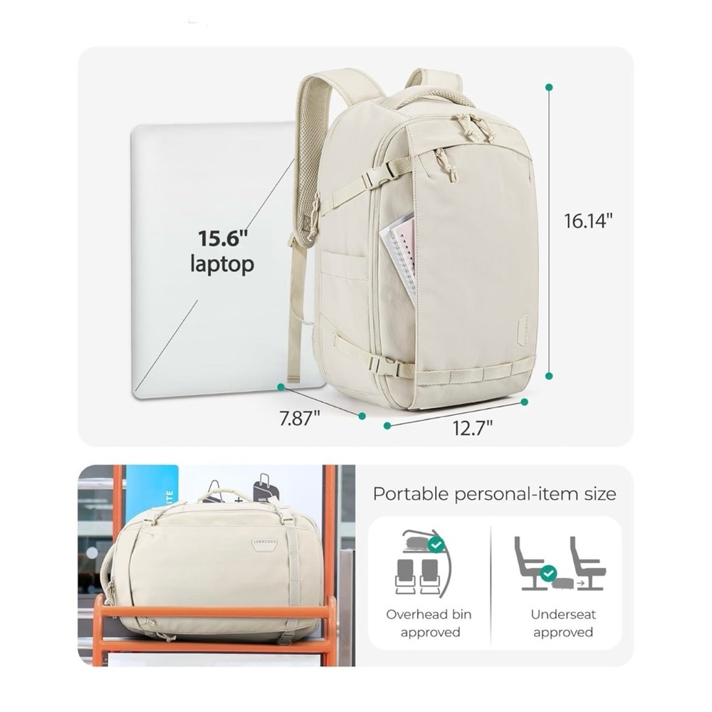 BAGSMART Travel Packpack - Picture 2 of 7